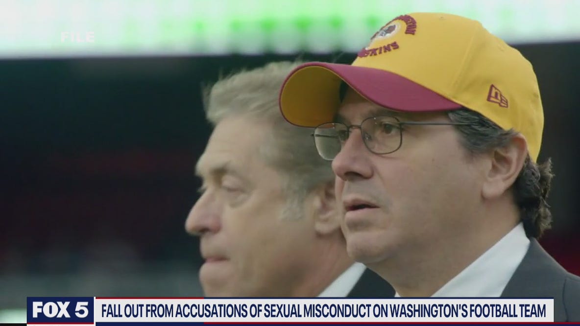 Fall out from accusations of sexual misconduct on Washington's football team